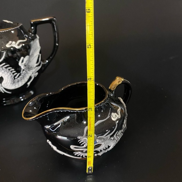 Vintage Japanese tea set of three - Picture 8 of 14